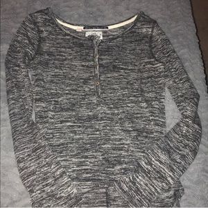 Company: SuperDry long sleeve gray shirt